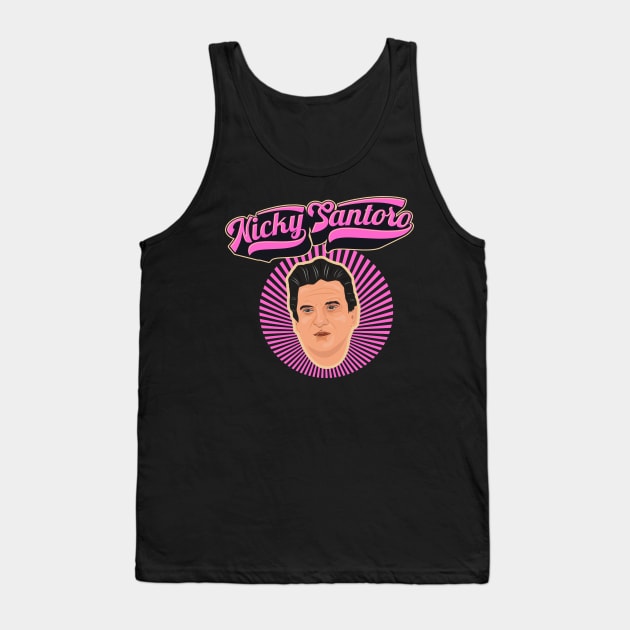 Casino „Joe Pesci“ Illustration" aka Nicky Santoro Tank Top by Boogosh